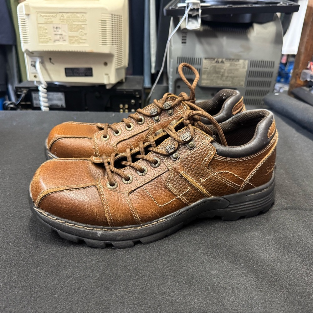 GBX Men's Oxfords Shoes Brown Leather Size 12